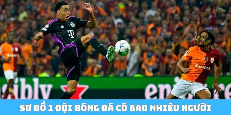 Sơ đồ 1 đội bóng đá có bao nhiêu người