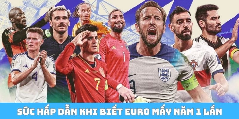 Sức hấp dẫn khi biết Euro mấy năm 1 lần