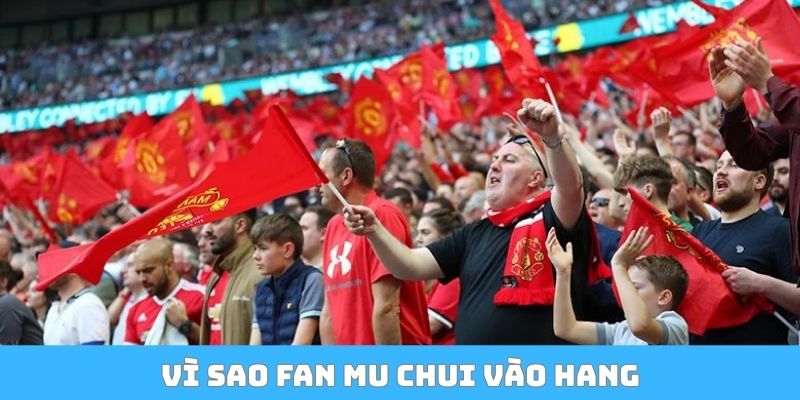 Vì sao Fan MU chui vào hang