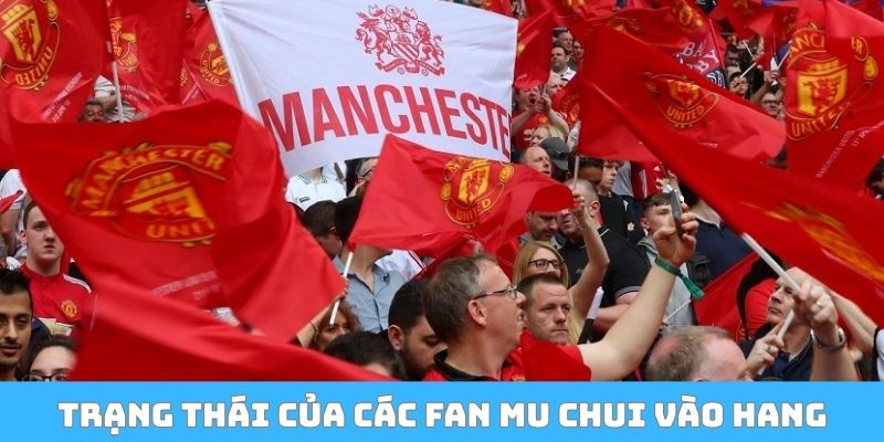 Trạng thái của các Fan MU chui vào hang