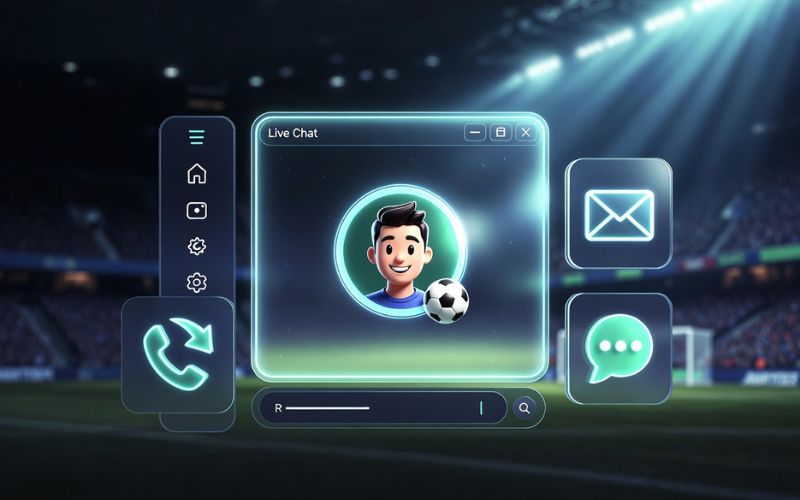 thông tin liên hệ website và đội ngũ chăm sóc