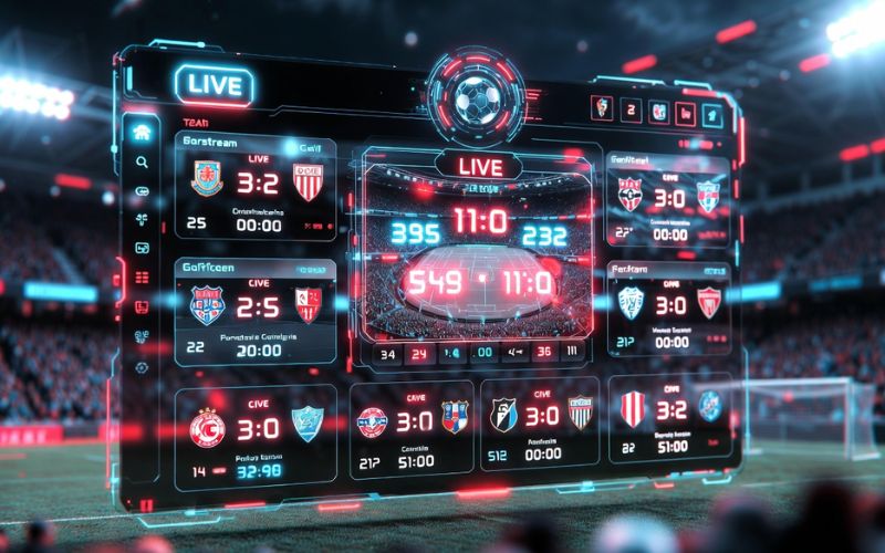 livescore hôm nay cập nhật tỷ số bóng đá nhanh