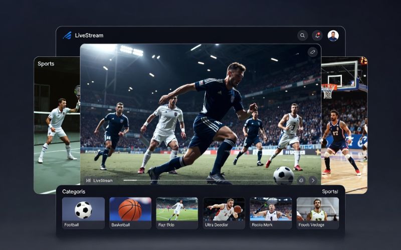 XanhchinTV cập nhật trận đấu bóng đá hôm nay